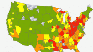 Karte der Schande - Rassismus in der USA