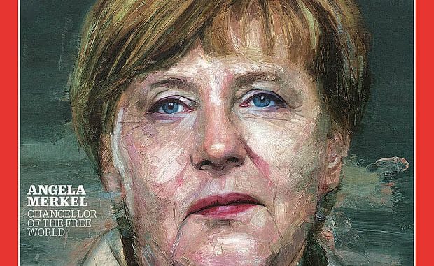 Time cover Angela Merkel person of the year the war