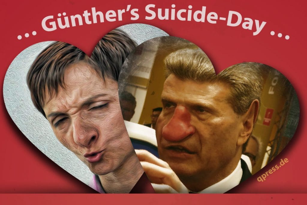 Frauke Petry zu Blitzheirat mit EU-Kommissar Günther Oettinger bereit Frauke Petri Guenther Oettinger suicide day 2016 leere Versprechungen-01