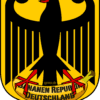 Coat of arms of Germany Bananen Republik Deutschland Adler mit Banane in den Klauen Symbol Verfall 150dpi