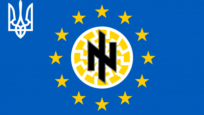 Ukraine EU Kriegsflagge Assoziierung 2016 volksabstimmung Niederlande antidemokratisch qpress