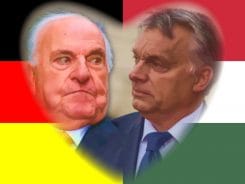 Viktor Orban Helmut Kohl alte Maennerseilschaft Freundschaft Poltik CDU Angela Merkel Opposition Deutschland Ungarn