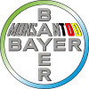 Bayer Monsanto Logo nach Fusion bervrechersyndikat giftmischer Todmacher Chemie riesen