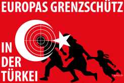 europas grenzschutz beginnt in der tuerkei Flag of Turkey qpress