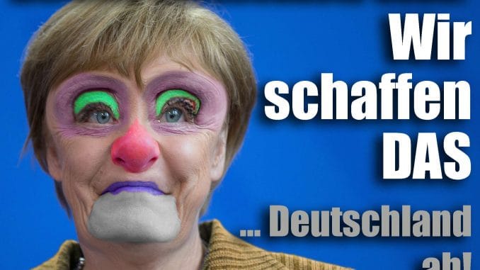 Angela Merkel Murksel Kanzlerin CDU unvollendete Rede wir schaffen das Deutschland ab Politik qpress