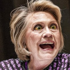 Hillary Clinton USA Praesidentenwahlen Wahlen Demokraten Republikaner alternativlos Vagina weiblich kriminell satanische teuflisch verbrecherisch