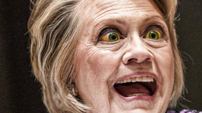 Hillary Clinton USA Praesidentenwahlen Wahlen Demokraten Republikaner alternativlos Vagina weiblich kriminell satanische teuflisch verbrecherisch