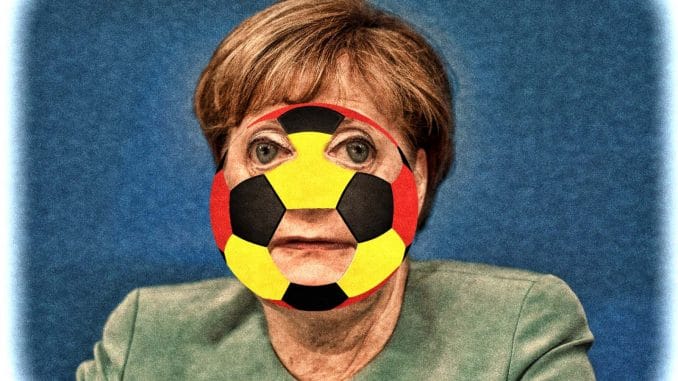 angela merkel mit deutschlandallergie verbot der nazionalmannschaft fussbal em 2016 europameisterschaft