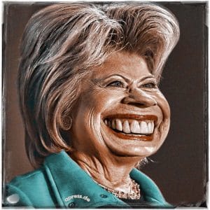 Huren für Hillary – das letzte Aufgebot zur Wahl Hillary Clinton puppet doll Sprechpuppe wahnsinnig krank virtuell ersatz