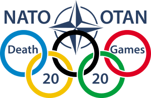 Olympiade NATO_Olympic_Games_Rings_Missbrauch_Brot_Spiele
