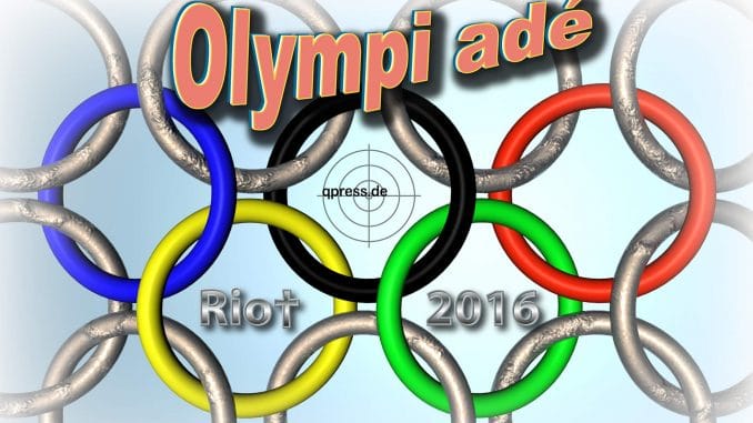 olympiade olympi ade schein sein doping skandal rio riot