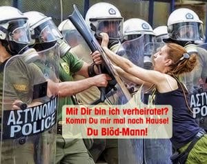 Die deutsche Polizei steht ebenfalls am Scheideweg