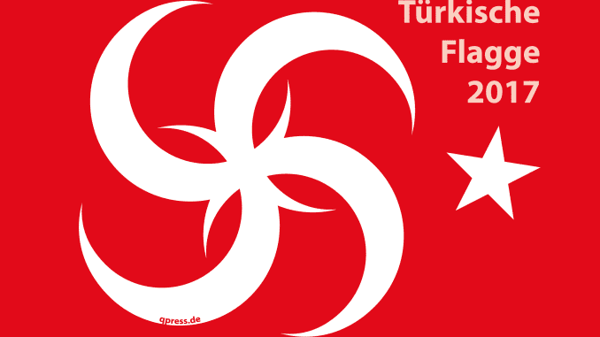 tuerkische flagge 2017 erdogan diktatur