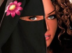 vollverschleierung schleier niqab halbverschleierung kompromiss burka