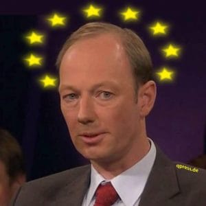 Martin Sonneborn als EU-Kommissionspräsident