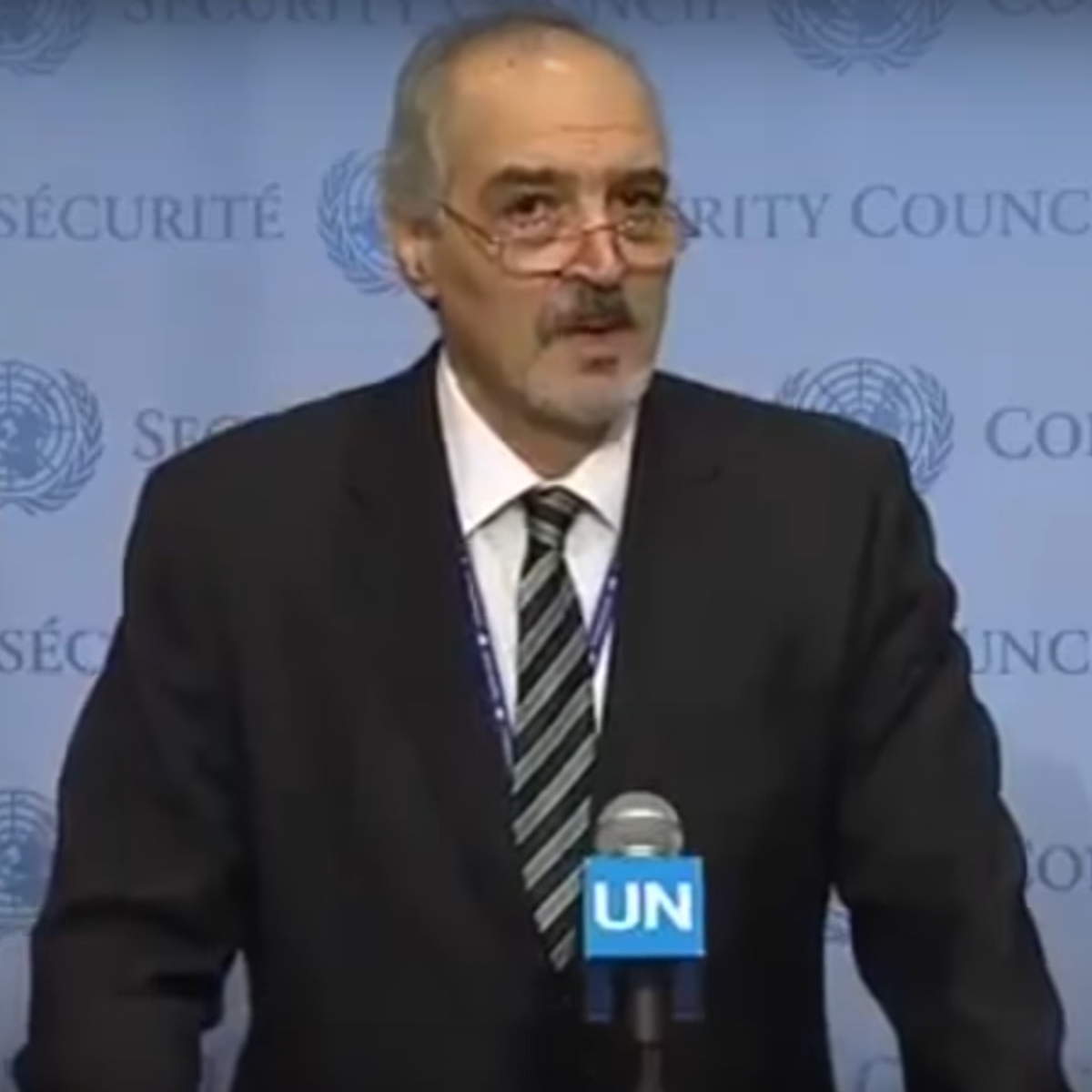 syrische UN-Botschafter Baschar al-Dschafari