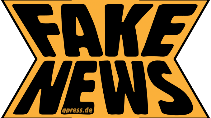 fake news logo stern kennzeichnung pflicht warnung qpress