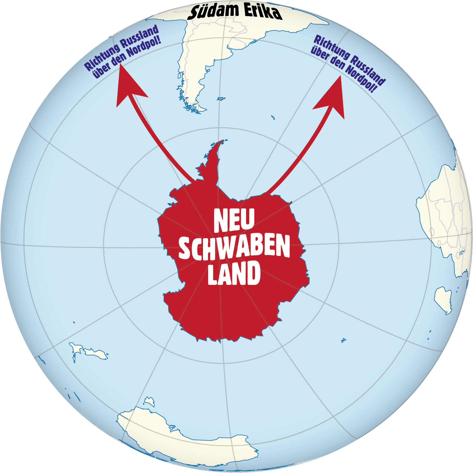 Neuschwabenland_Antarctica_on_the_globe_Nedrohung_fuer_Russland