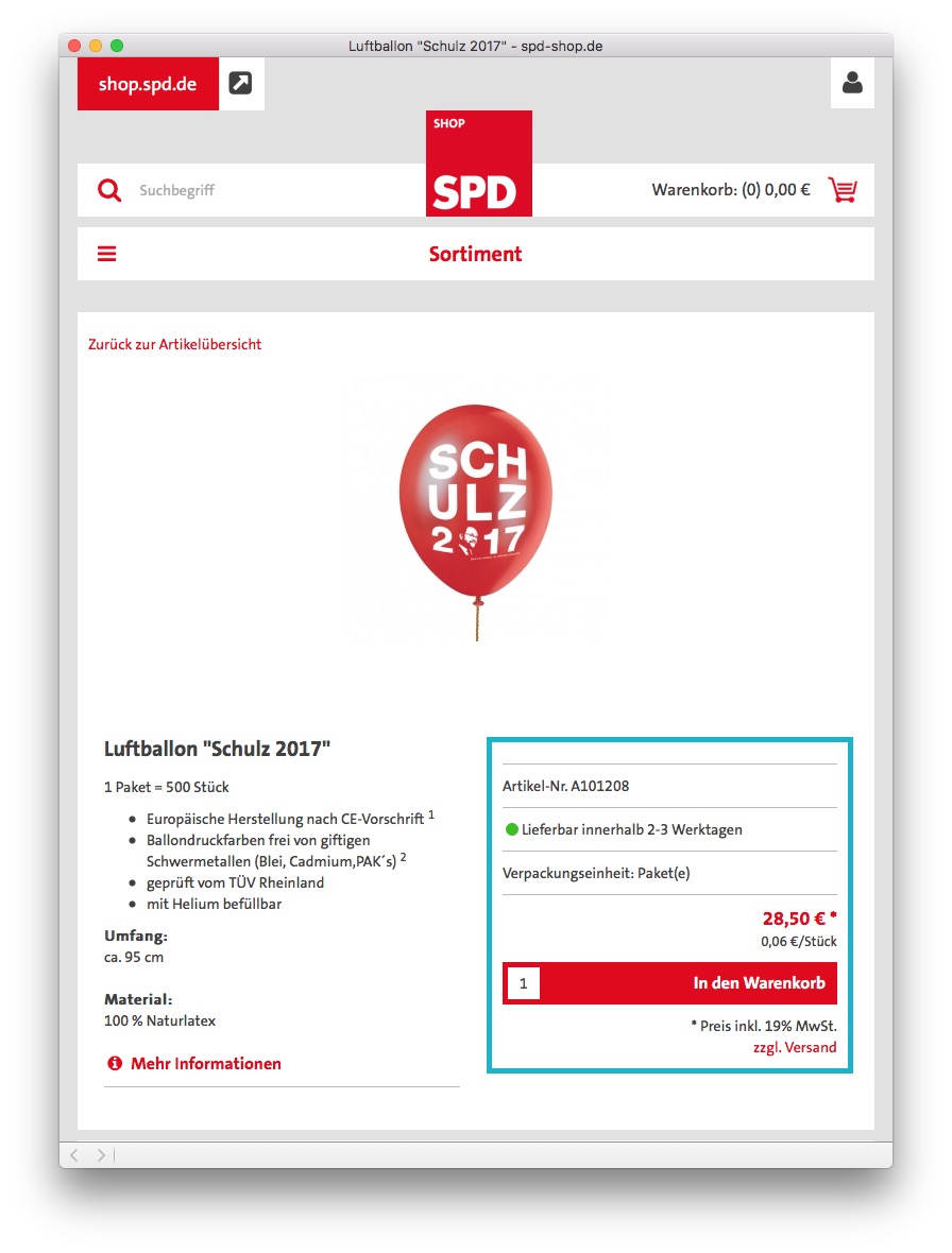 SPD_Shop_Martin_Schulz_Luftballon_Luftnummer_BTW2017_Flop