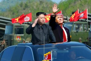 Trump und Kim absolvieren Probefahrt für Treffen