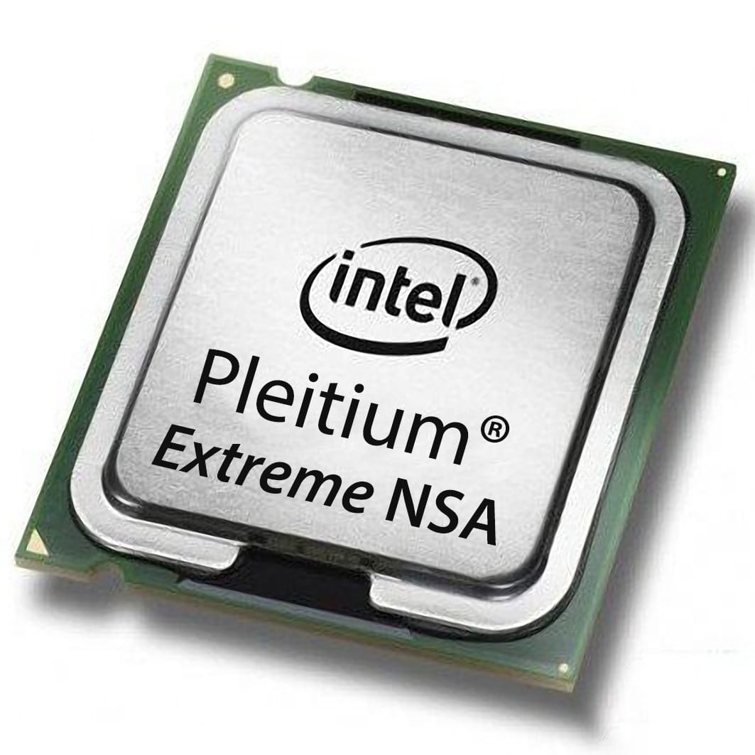 Intel CPU Pentium Pleitium Extreme NSA