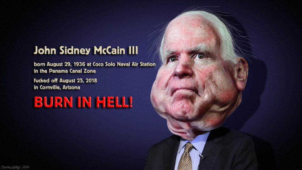 McCain: Satan verliert seinen besten Höllenhund