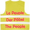 le peuple der poebel the people gelbwesten gilets jaunes warnwesten