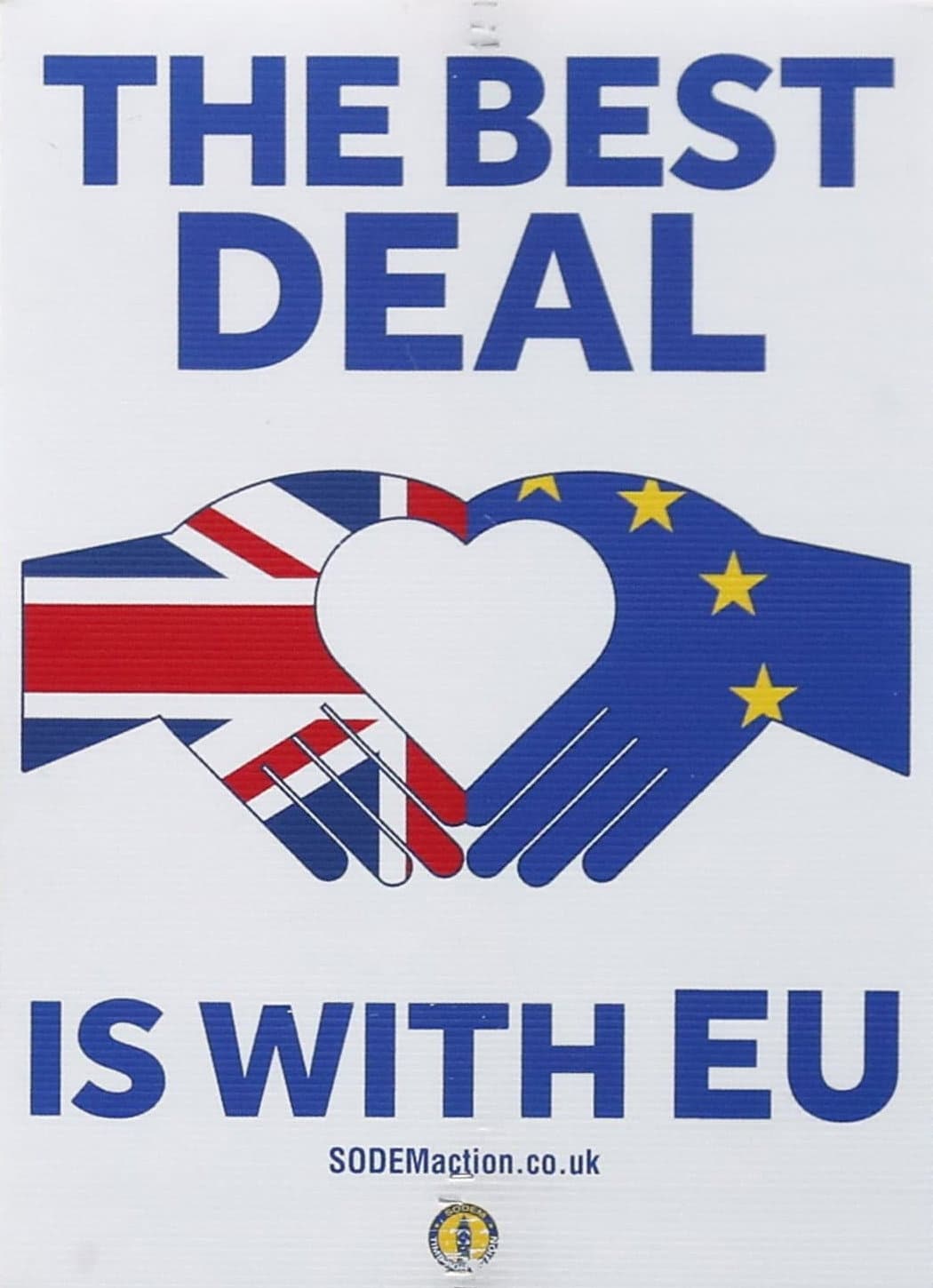 BREXIT NO DEAL Merkel Raute erobert Grossbritannien the best deal is with EU