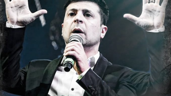 wolodymyr selensky ukraine komiker praesitentschaftskandidat