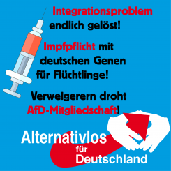 logo alternative fuer deutschland afd angela integration impfpflicht afd mitgliedschaft