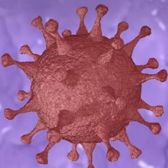 virus smbol infektion krankheit seuche pandemie ansteckung panik