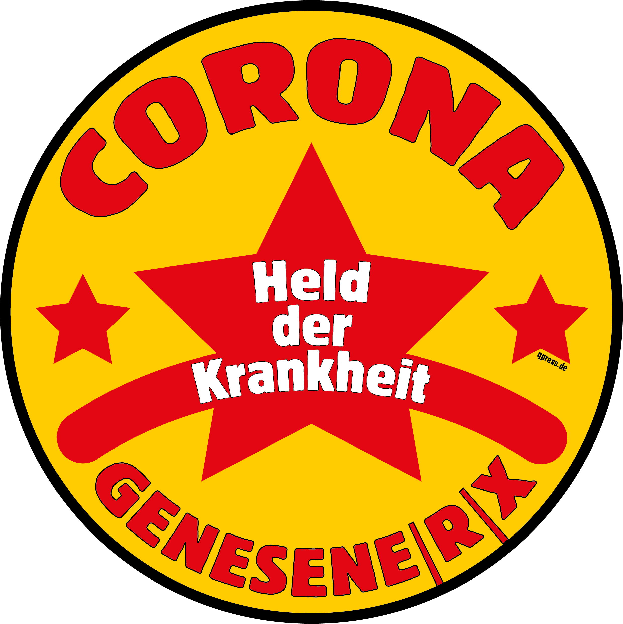 Held der Gesundhei Corona genesen