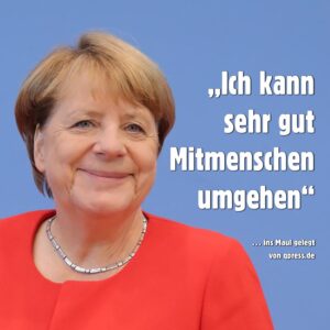 Merkel verfügt: Die Erde ist eine Scheibe
