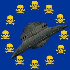 flag of europe euro flugscheibe europa reichsflugscheibe bundes up 1601286670