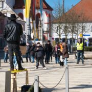 Tirschenreuth im Demonstrations-Ausnahmezustand