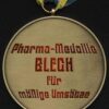 pharma medaille blech