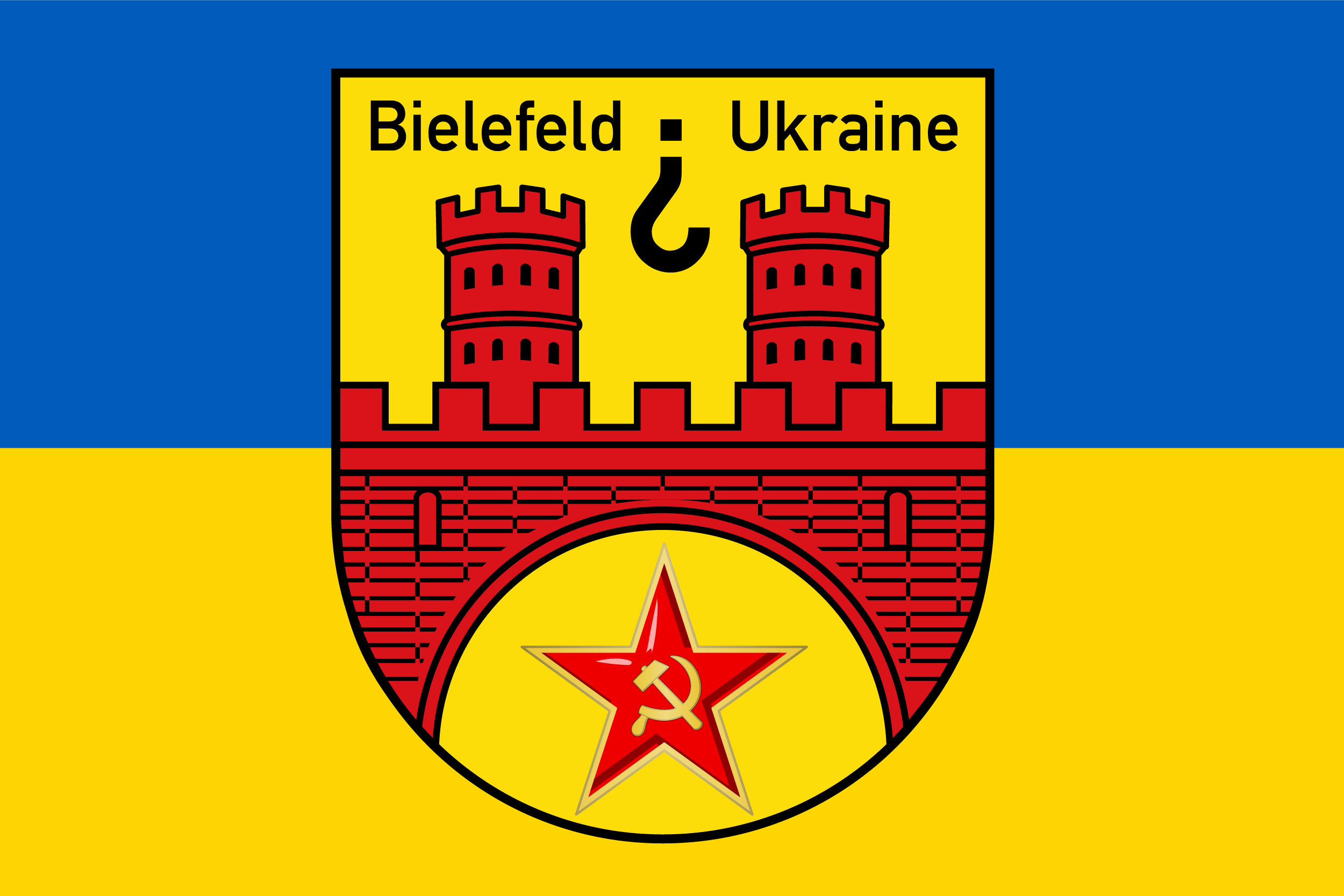 Bielefeld Ukraine Verschwoerung Flag_of_Ukraine