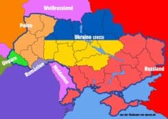 ukraine 2023 landkarte