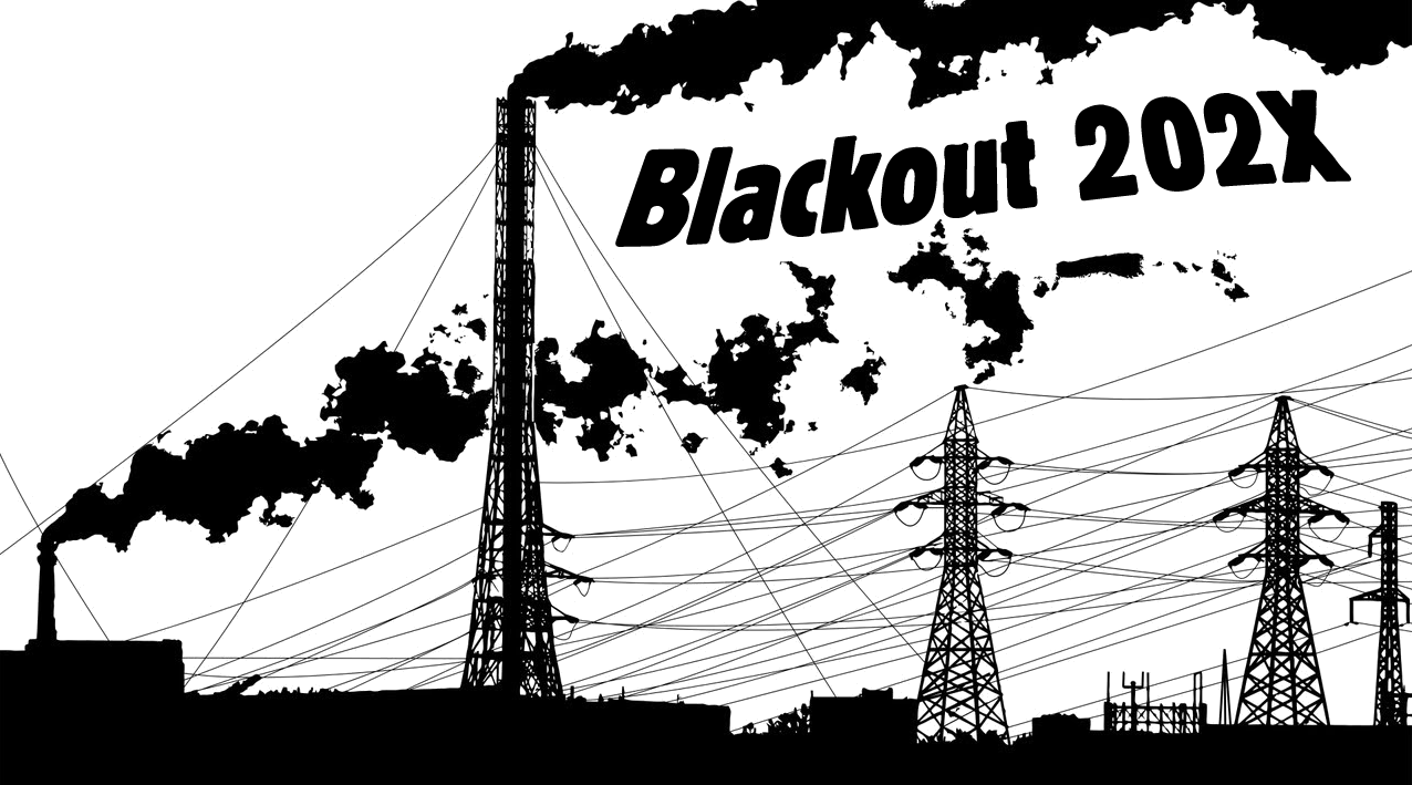 Blackout ohne strom dunkel flaute krise qpress