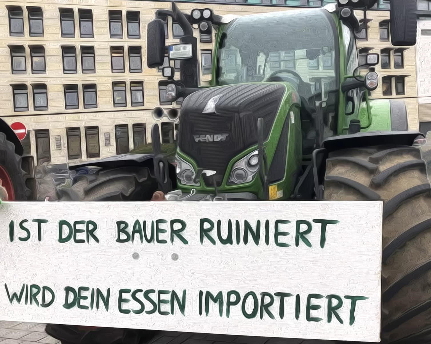 Bauernprotest-ueberleben-Versorgung-Landwirtschaft-Protest-bauern-wirtschaft-gaengelung-regierung-widerstand-qpress