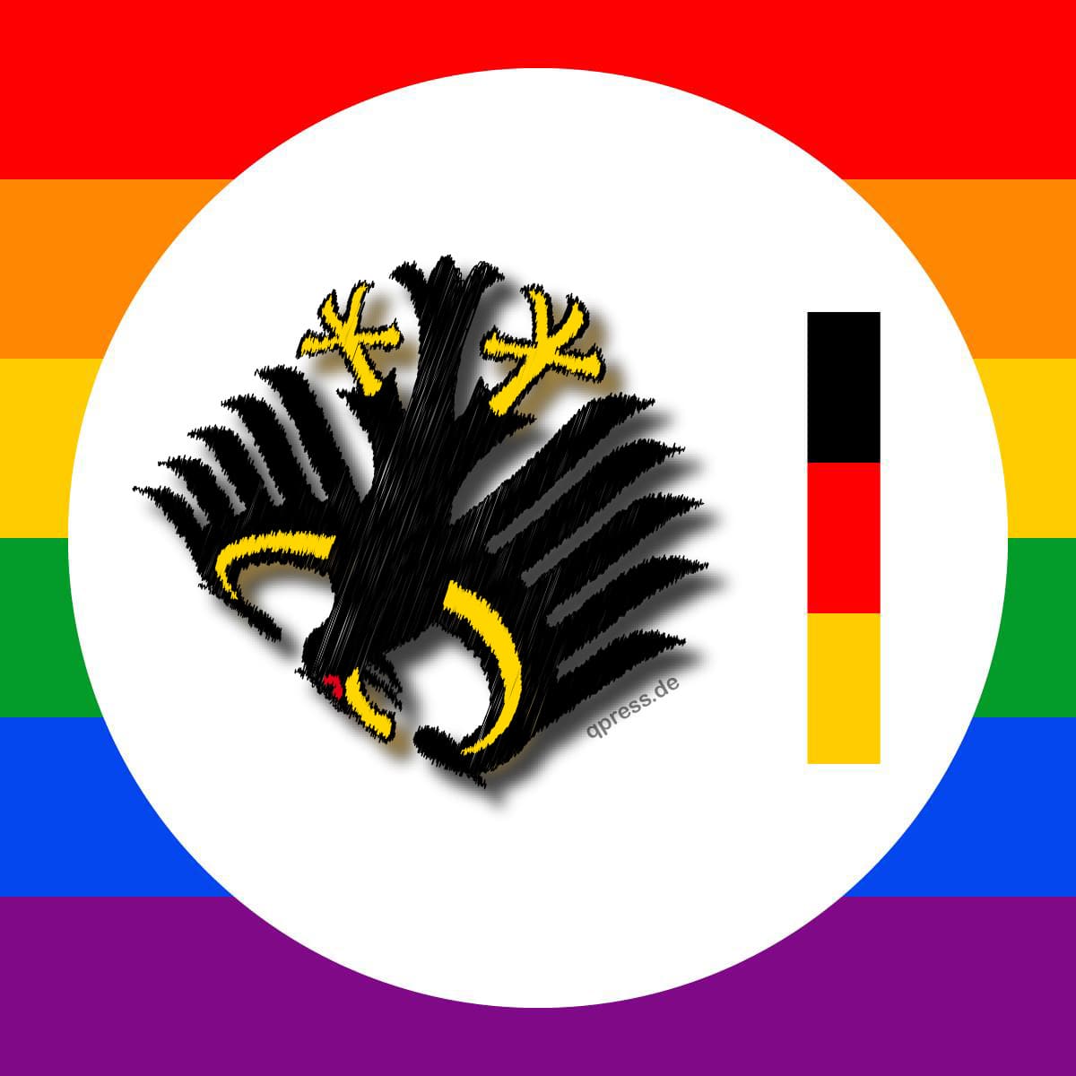 coming out bundesregierung 2022 flagge Kanzleramt buntesregierung