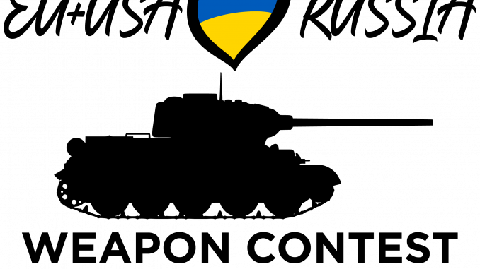 eu usa russia shit weapon contest 2023 ukraine
