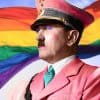 adolf hitler zeitgemaess gendergerecht repatriiert neues idol deutschland diktatur menschenverachtung regenbogen gender quer