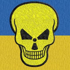 flagge ukraine verstrahlt atom gefahr atom terror 245x245 1