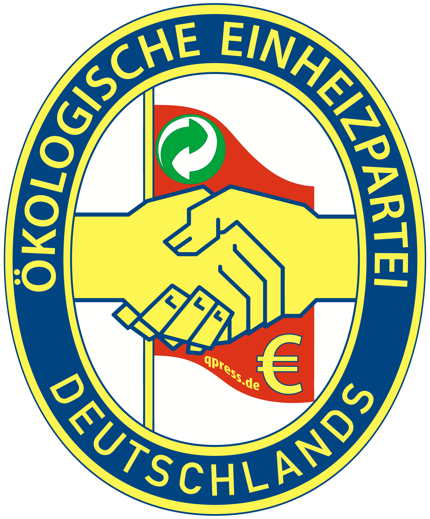 Oekologische Einheitspartei Deutschland Logo Solo fuer die Freiheit qpress