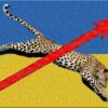 flagge ukraine leopard aussterben grosswildjagd