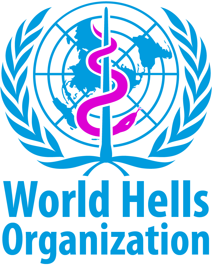 World Health Hells Organization Logo