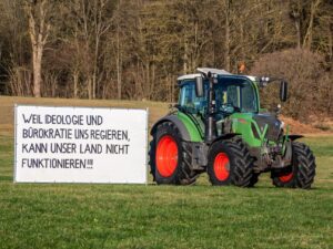Bauernprotest … die Oberpfalz kann es auch