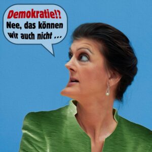 Oh Wunder, Wagenknecht-Partei hadert mit Demokratie
